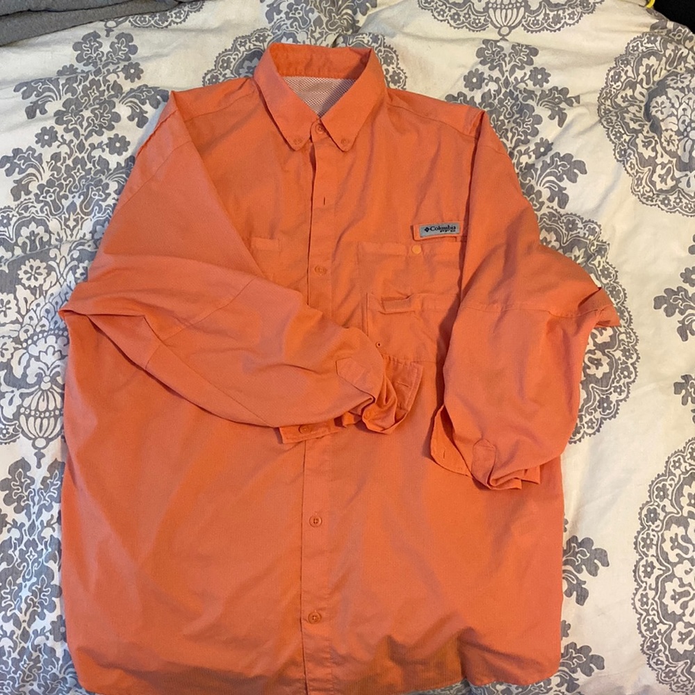 Columbia PFG Long Sleeve Button Down